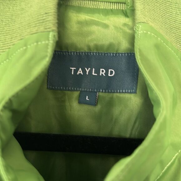TAYLRD Green Bomber Jacket L - Picture 6 of 7